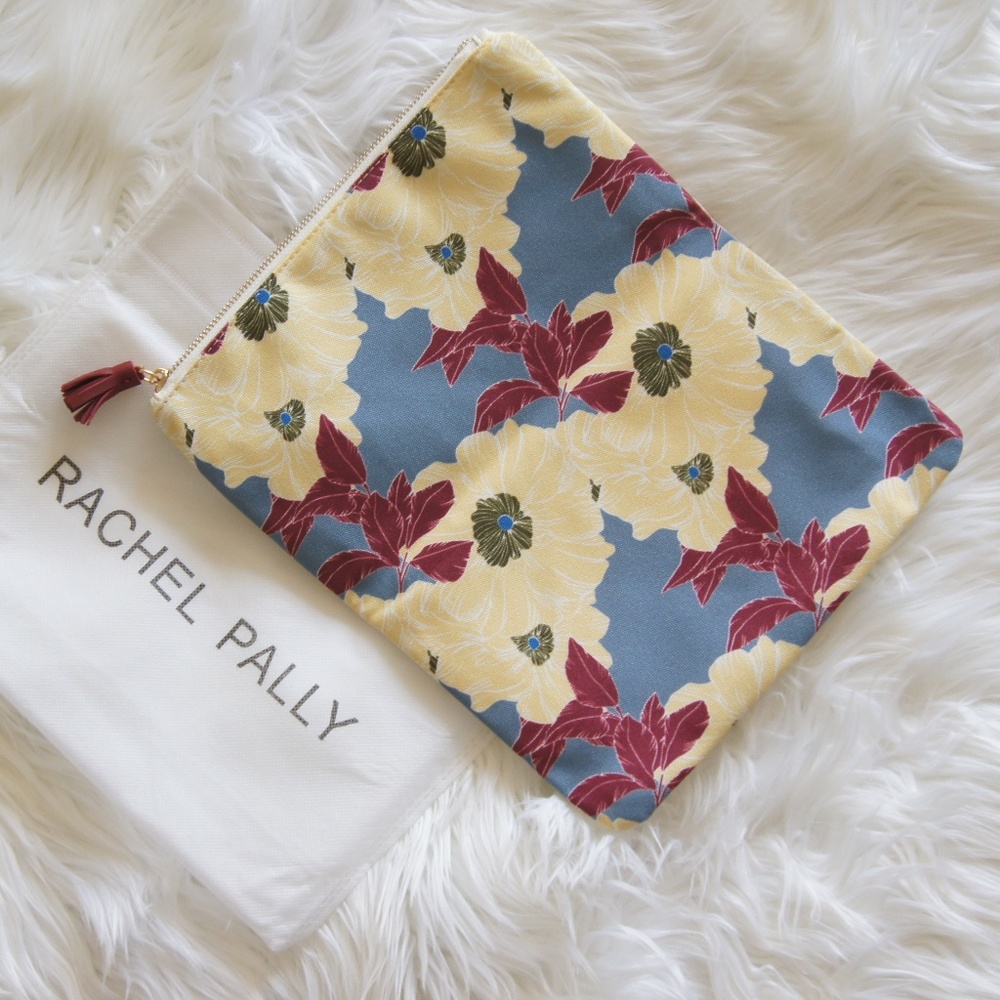 RACHEL PALLY Reversible Vegan Leather Clutch